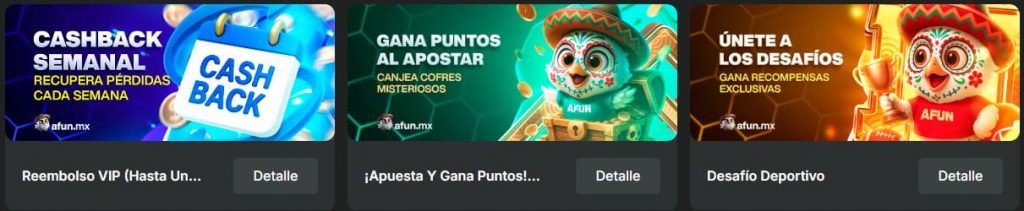 Giros gratis en tragamonedas Afun Casino México